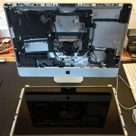 iMac Display reinigung